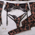 Leopard Lace | Seduction - 5 Piece Set