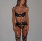 Leopard Lace | Seduction - 5 Piece Set