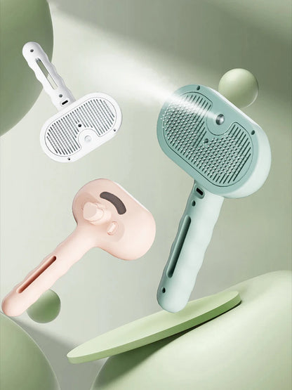 Steam Spray Dog Grooming Brush Unique Steam Brush For Dogs Luxury Grooming Brush Dog Steam Brush C