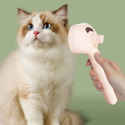 Steam Spray Dog Grooming Brush Unique Steam Brush For Dogs Luxury Grooming Brush Dog Steam Brush C