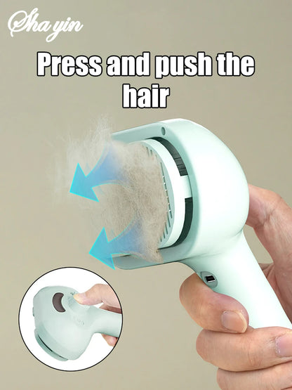 Steam Spray Dog Grooming Brush Unique Steam Brush For Dogs Luxury Grooming Brush Dog Steam Brush C