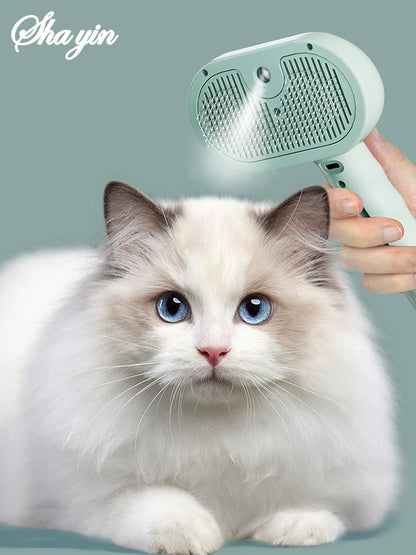 Steam Spray Dog Grooming Brush Unique Steam Brush For Dogs Luxury Grooming Brush Dog Steam Brush C